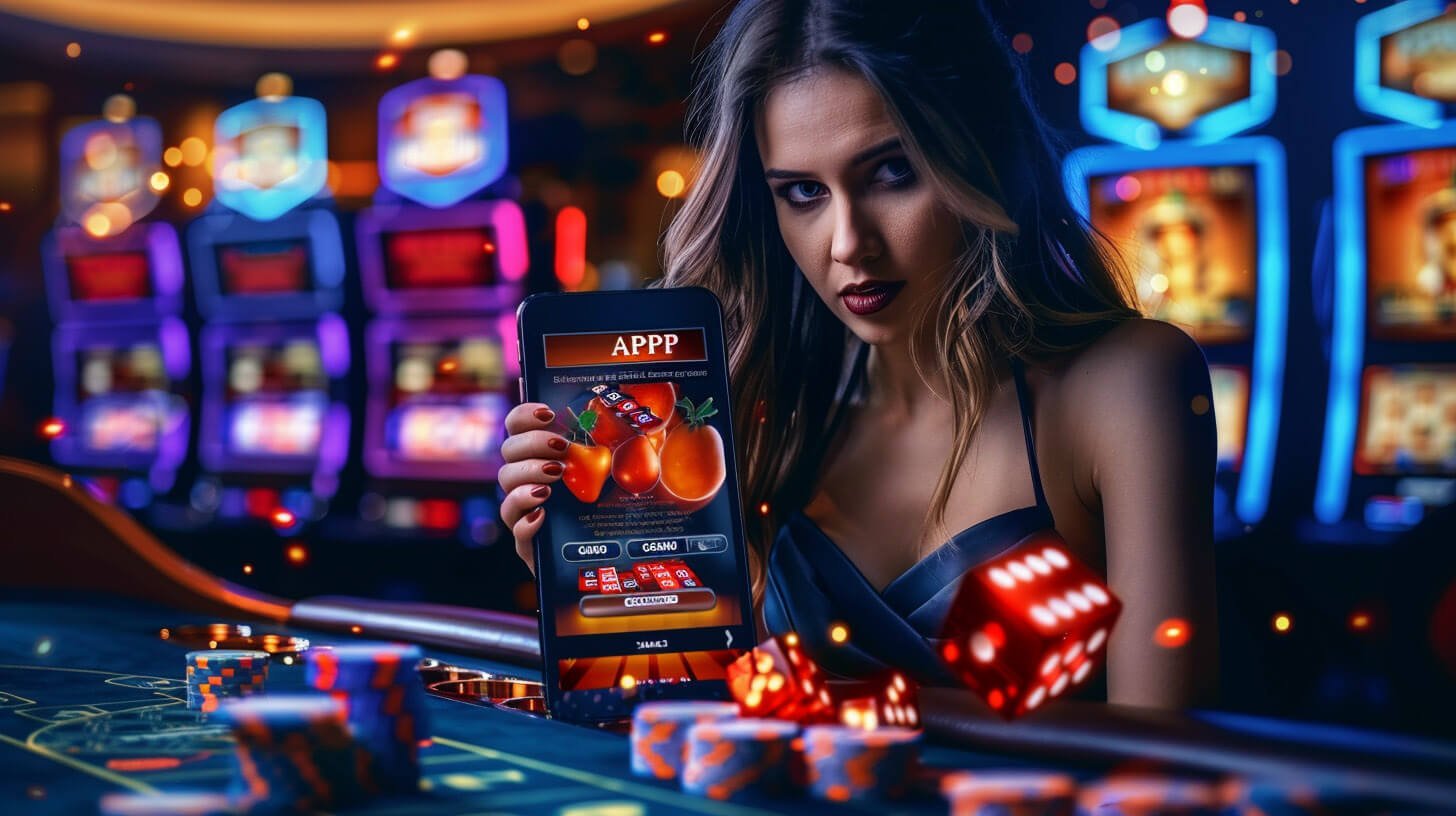 Antarmuka navigasi platform apk svip5 di layar mobile